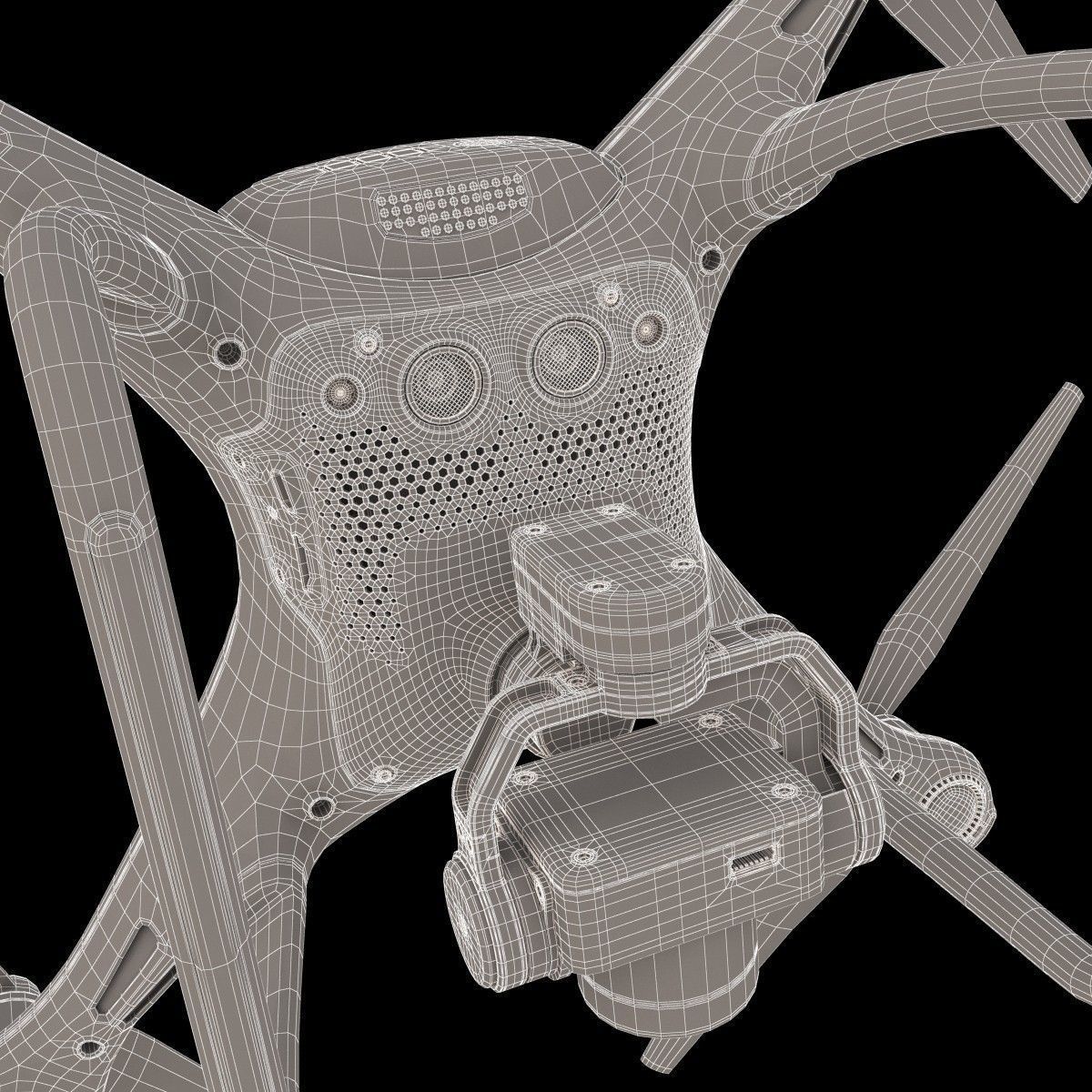 DJI Phantom 4 Pro 3D model_20