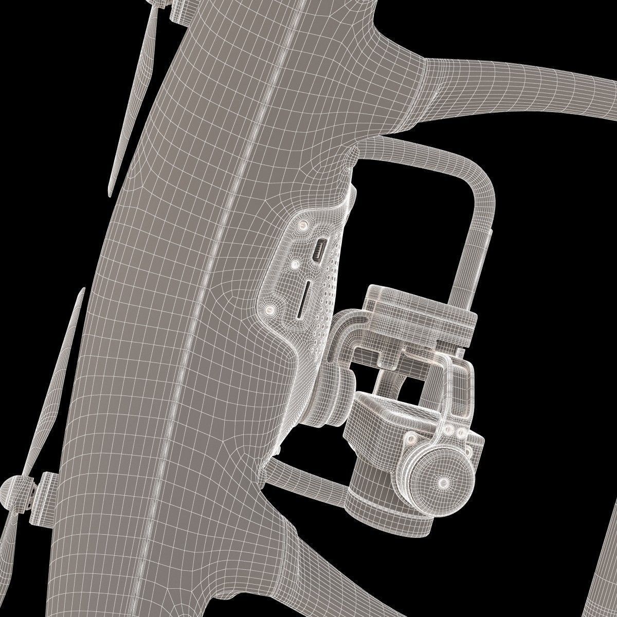 DJI Phantom 4 Pro 3D model_22