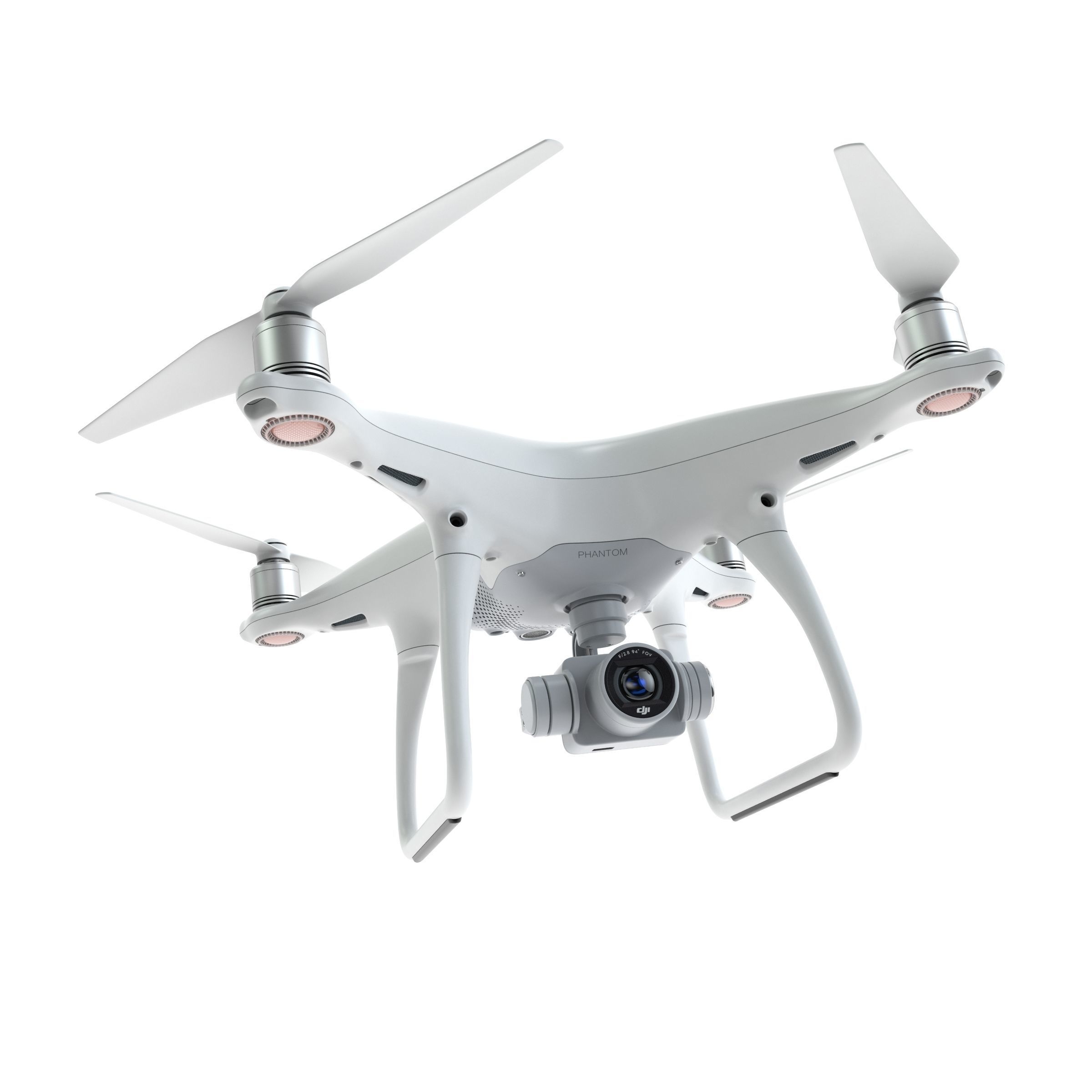 DJI Phantom 4 Pro 3D model_4