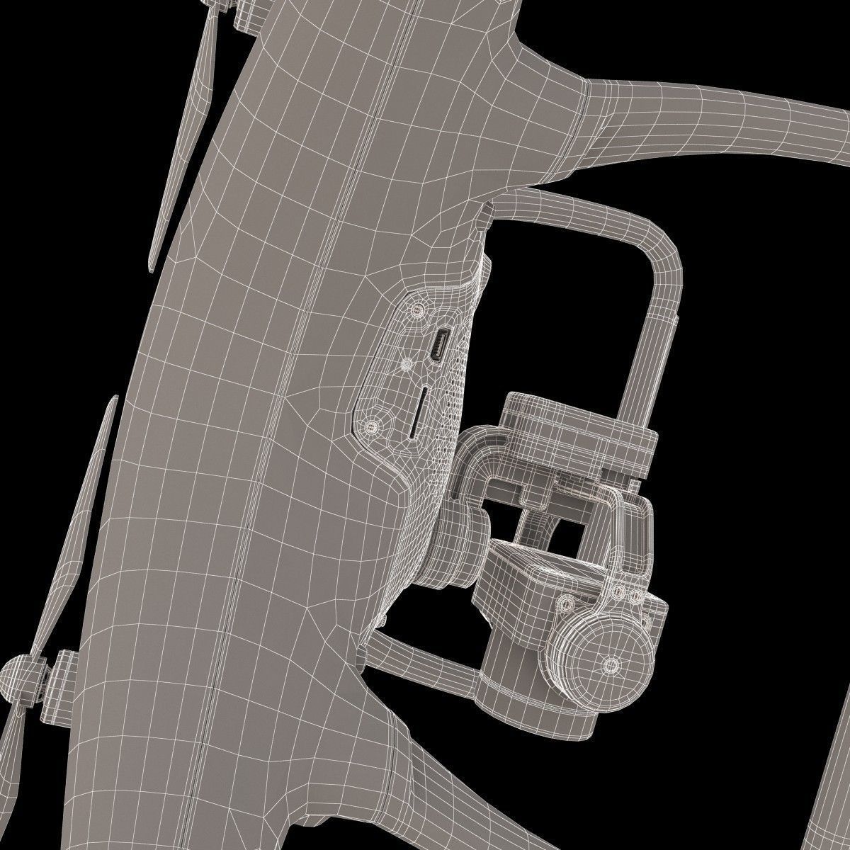 DJI Phantom 4 Pro 3D model_19