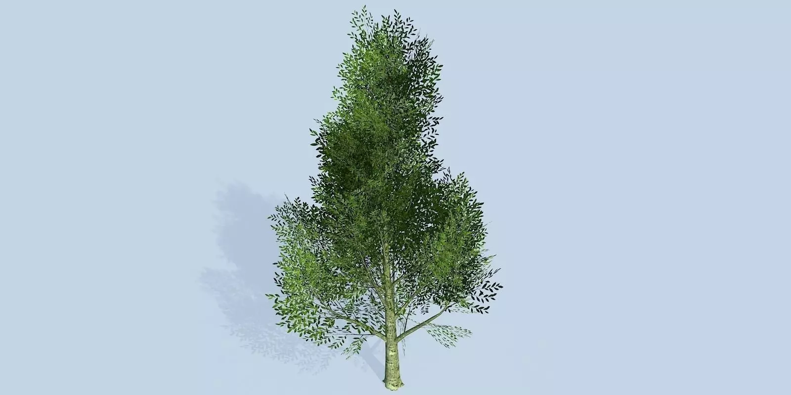 Lowpoly 3Dmodel tree VR AR game 3LOD number9 Low-poly 3D model_0