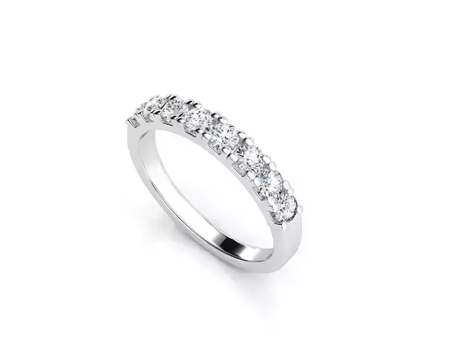 ZLR0129 diamond eternity ring gold