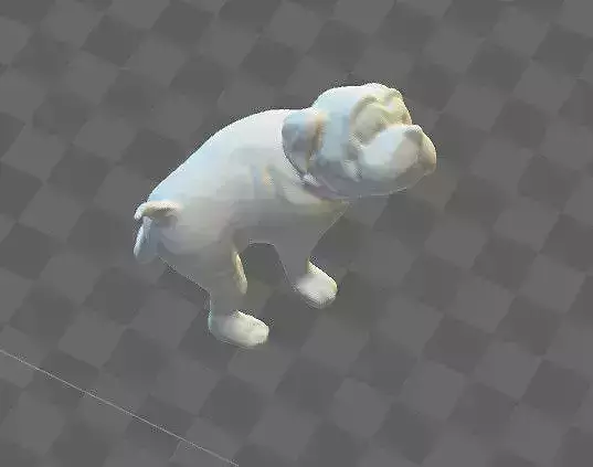 BANDIT JONNY QUEST DOG figure toy model 3D print model