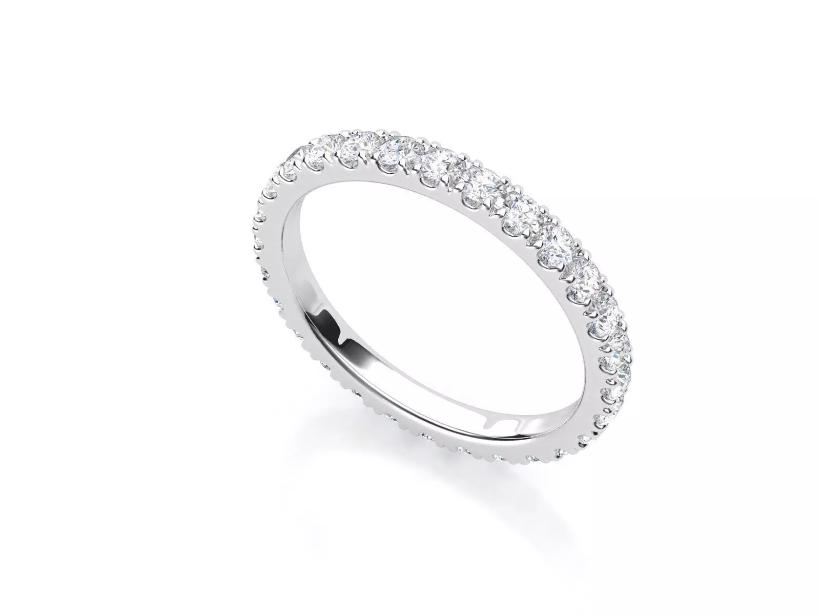 ZLR0122 diamond eternity ring 3D print model_0