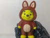 Winnie the Pooh teddy bear wearing Labubu multi piece 3D model 3D ...