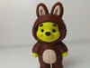 Winnie the Pooh teddy bear wearing Labubu multi piece 3D model 3D ...