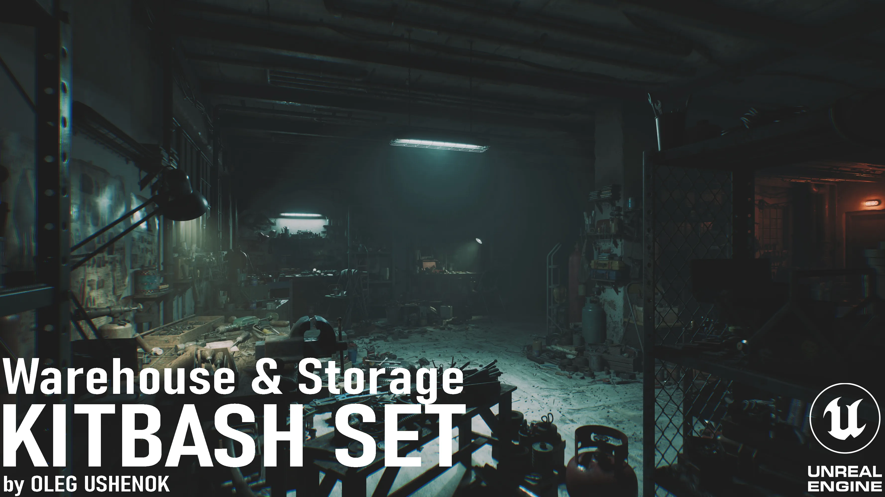 Warehouse and Storage - Vol 01 Low-poly 3D model
