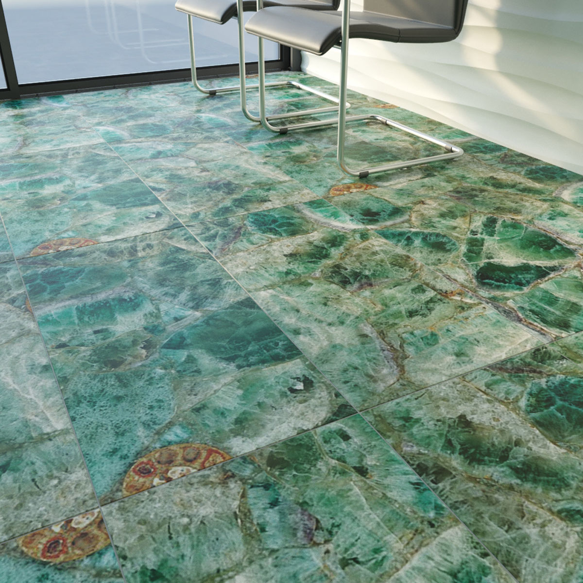 Galleria of Stone Italy Set 3D model_10