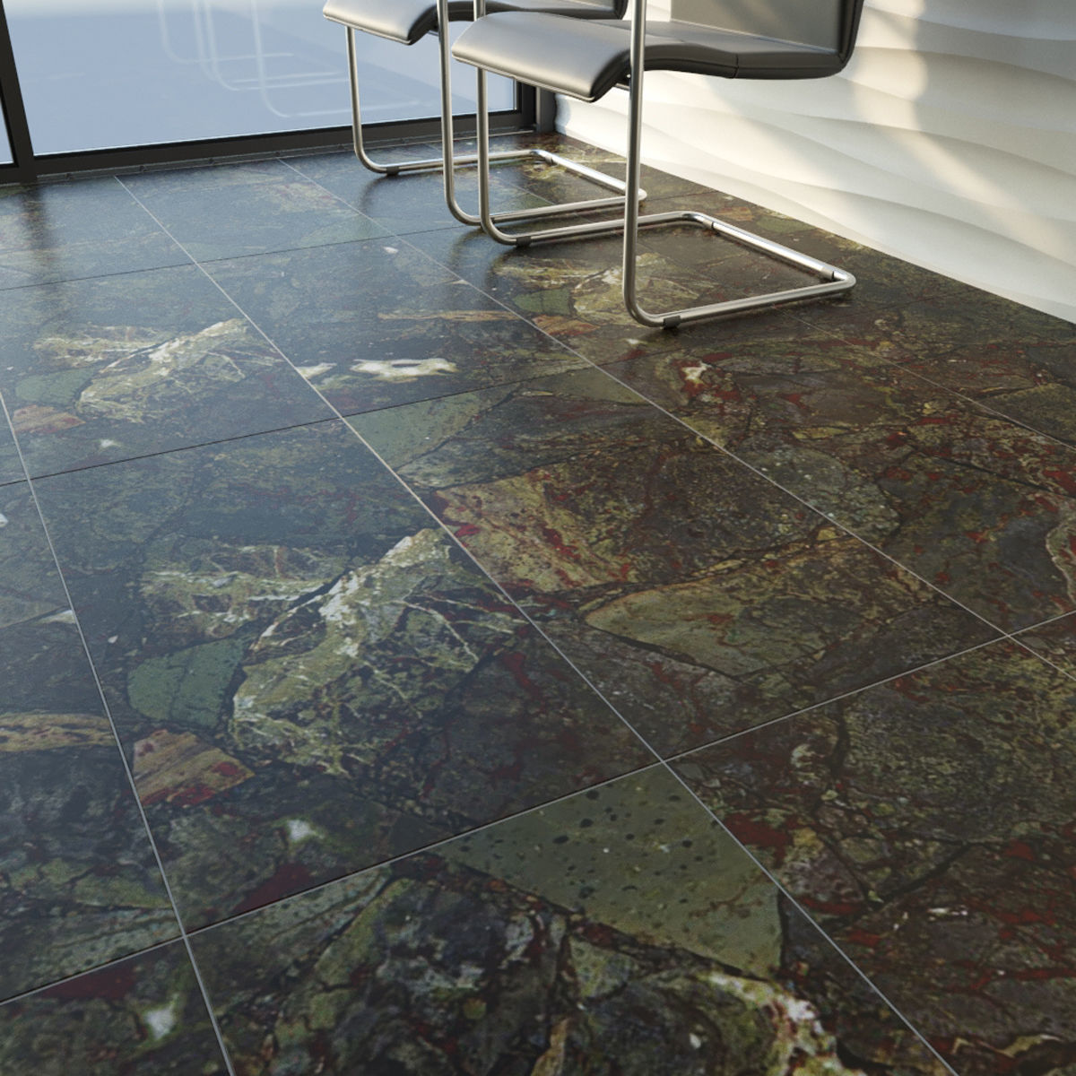 Galleria of Stone Italy Set 3D model_6