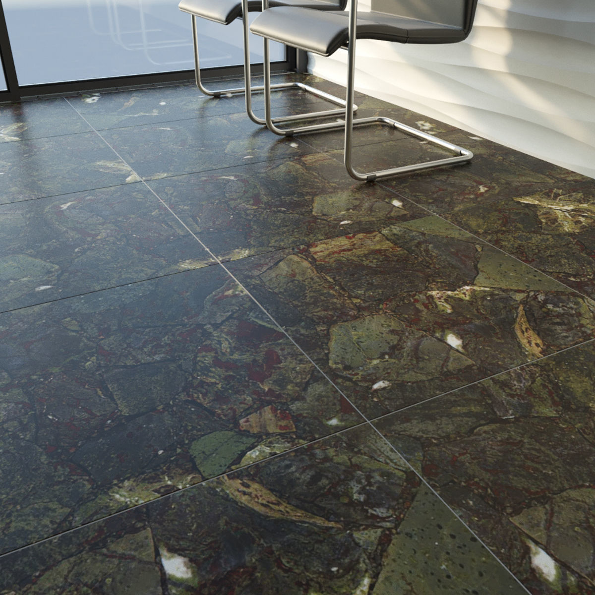 Galleria of Stone Italy Set 3D model_4