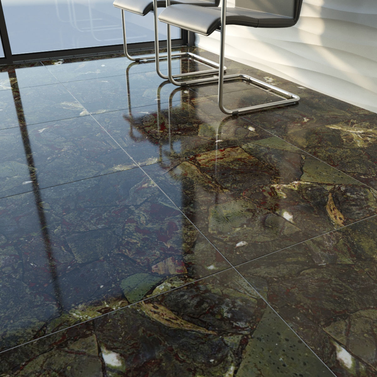 Galleria of Stone Italy Set 3D model_5