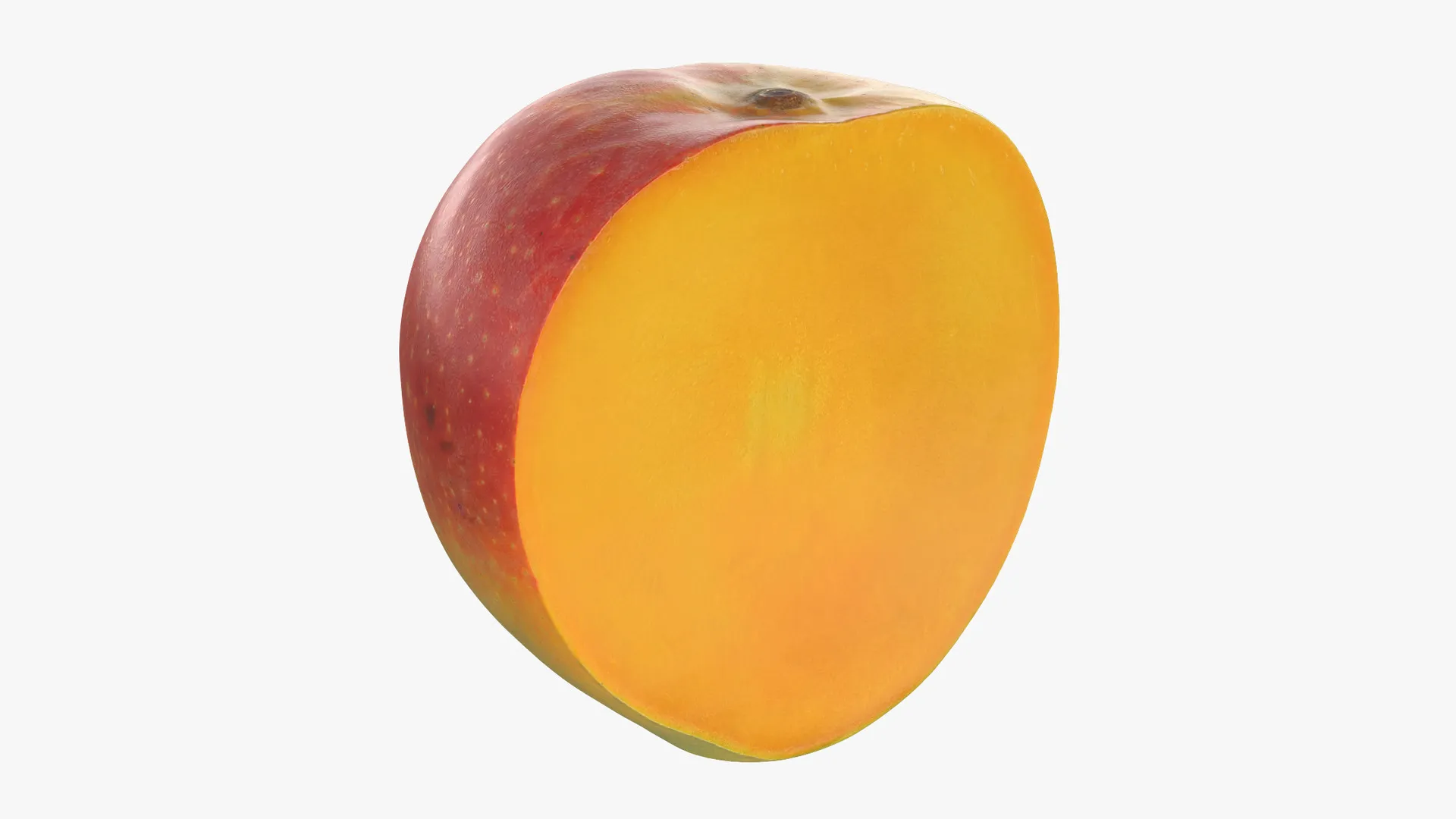 Mango 01 Half 1 Low-poly 3D model