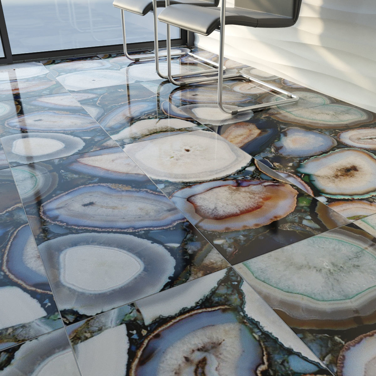 Galleria of Stone Italy Set 3D model_7