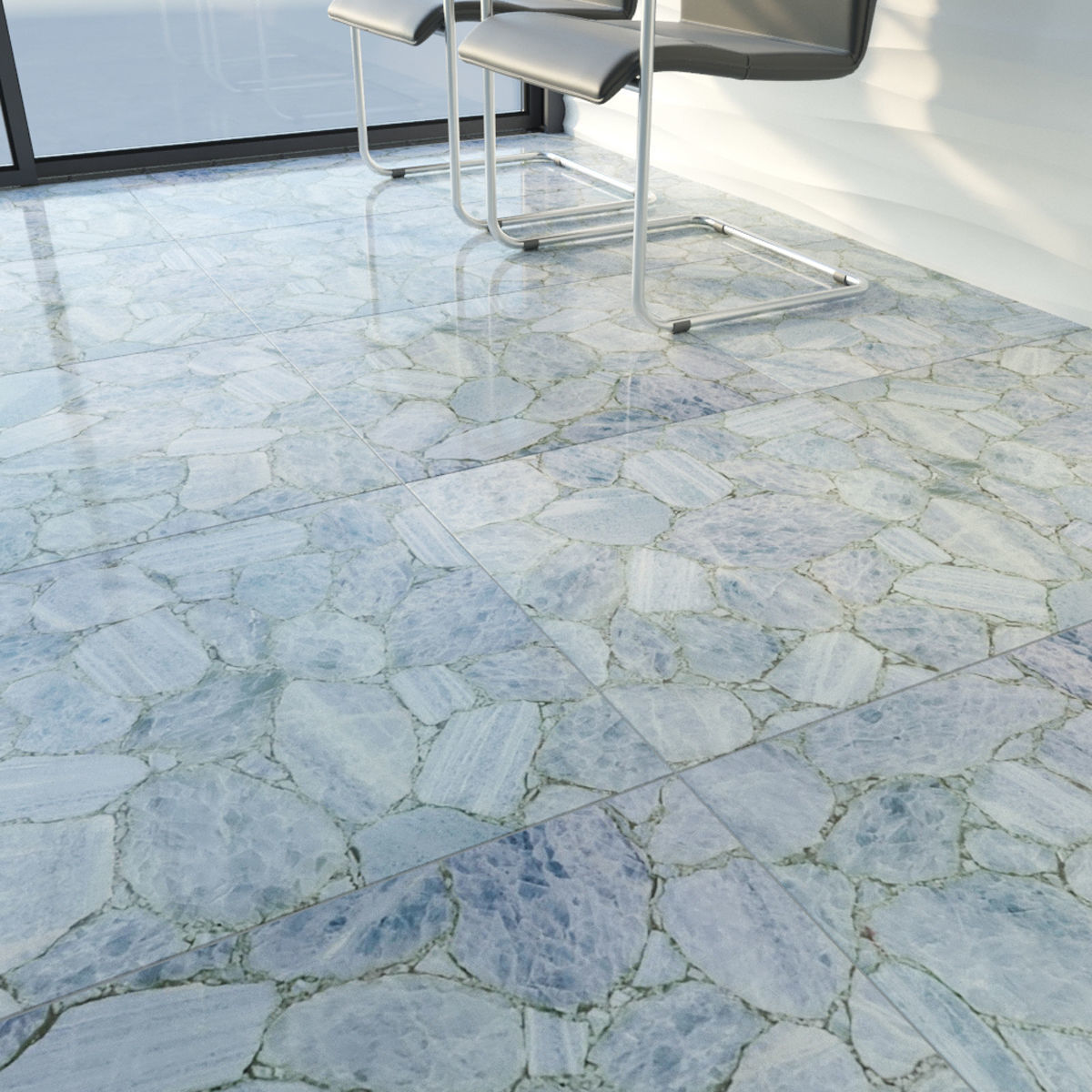 Galleria of Stone Italy Set 3D model_13