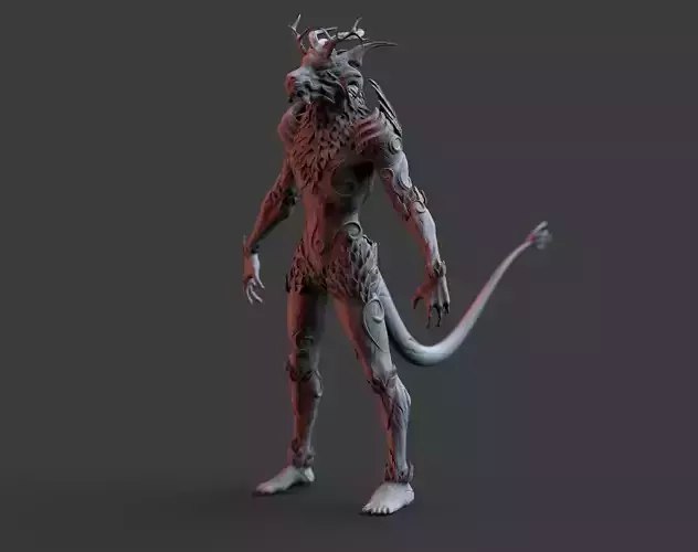 Fantasy Character Forest keeper full textured pre rigged
