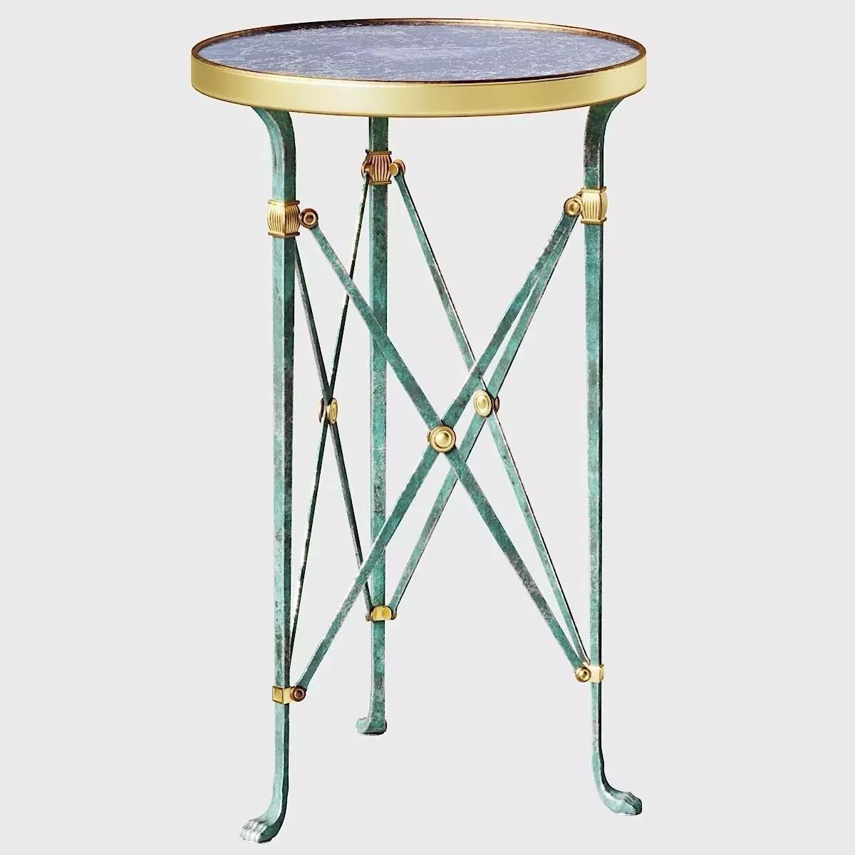 Tisserant Empire Gueridon 3D model_0