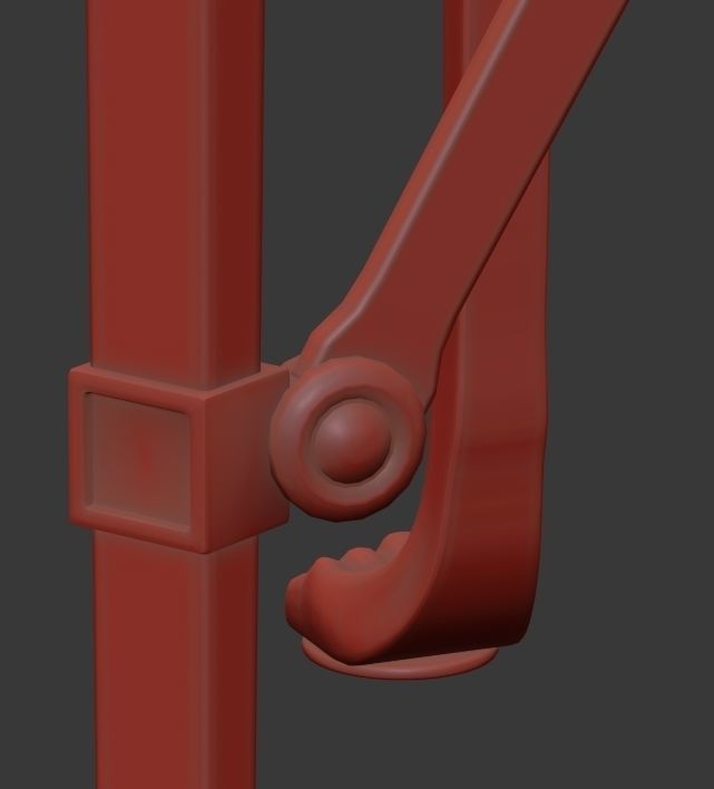 Tisserant Empire Gueridon 3D model_6