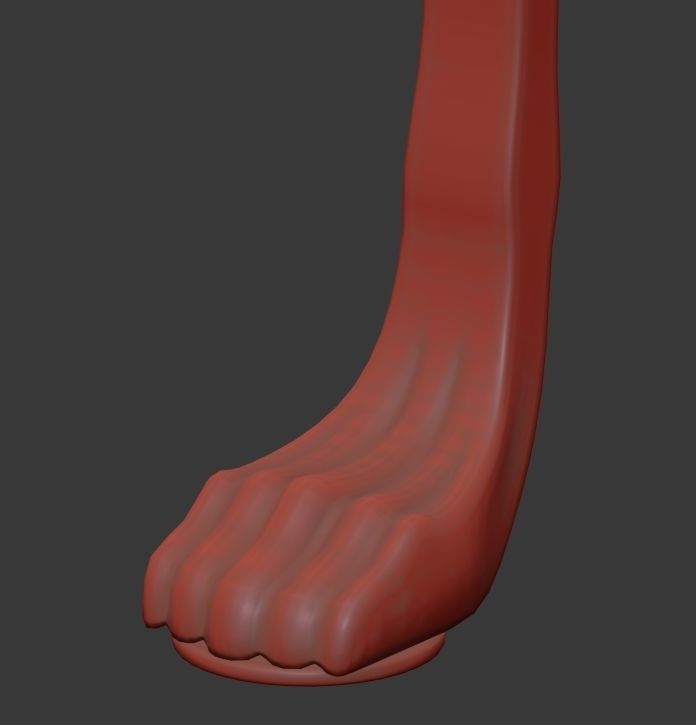 Tisserant Empire Gueridon 3D model_2