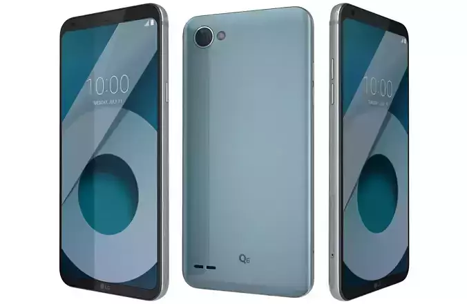 LG Q6 Ice Platinum