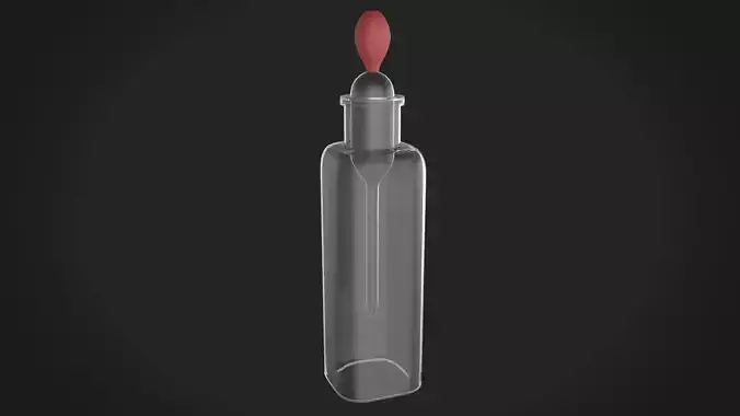 Laboratorium Bottle 3D Model 3D model