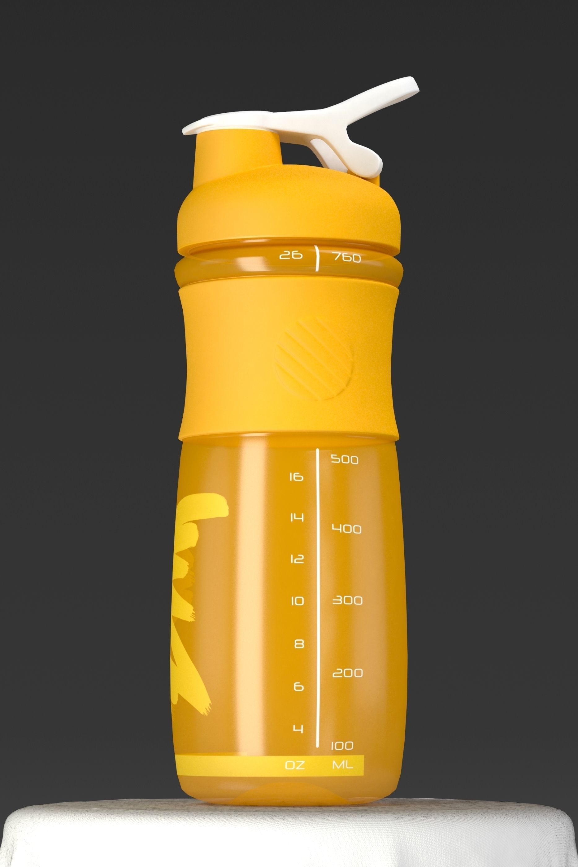 Shaker Bottle 3D model_2