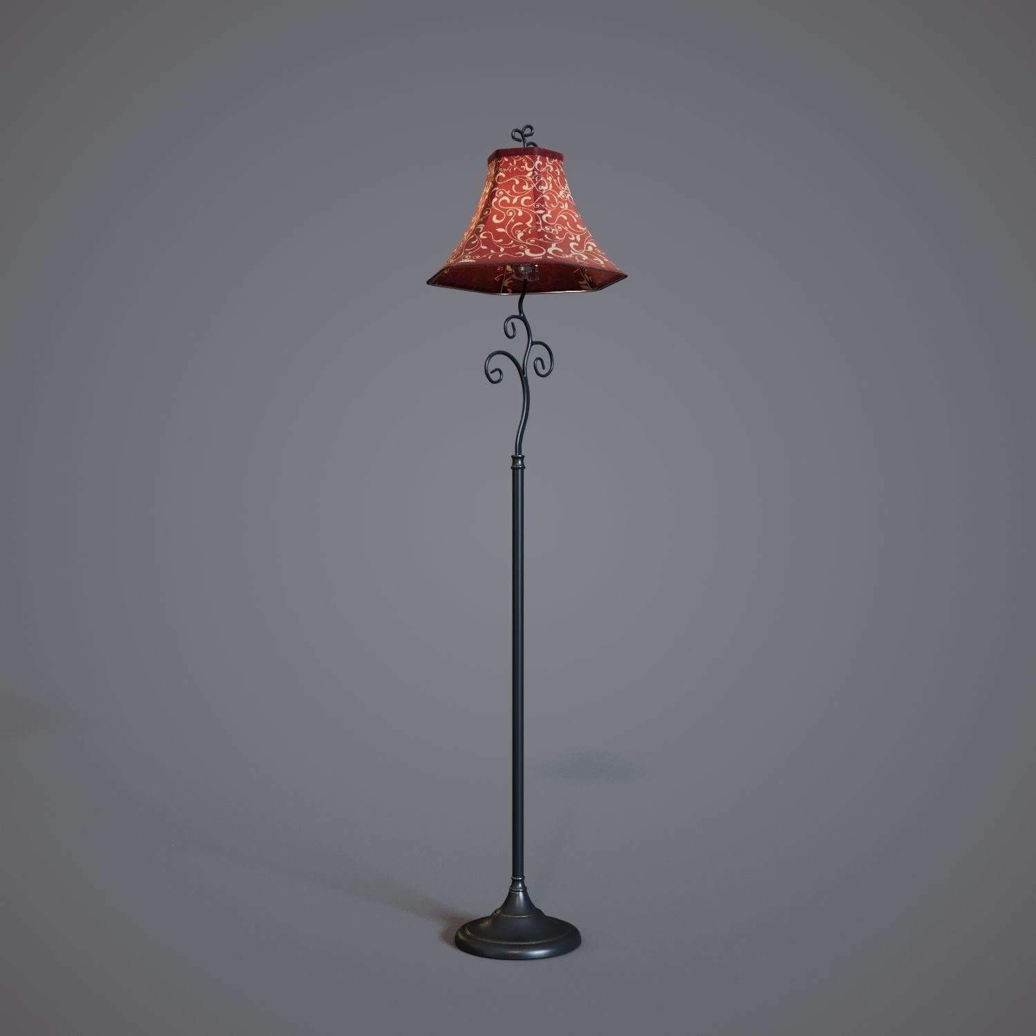Floor Lamp 25 JV01 3D model_1