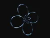 3D model Futuristic Abstract Loop Flower 3D Model VR / AR / low-poly ...