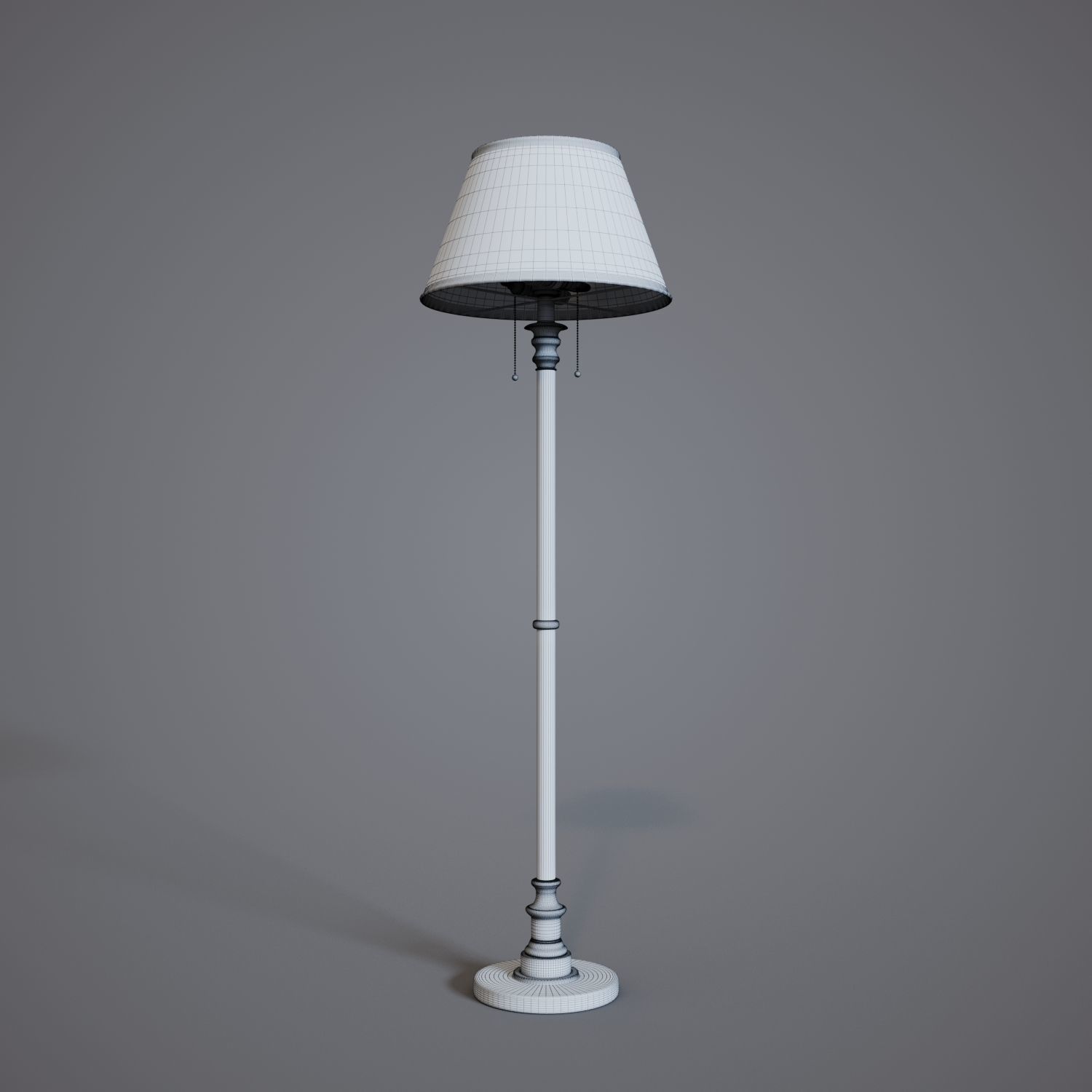 Floor Lamp 27 JV01 3D model_4