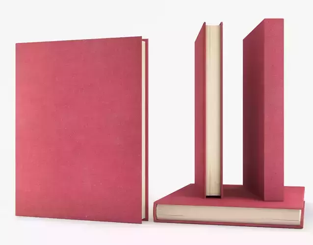 Book closed 01 3D model