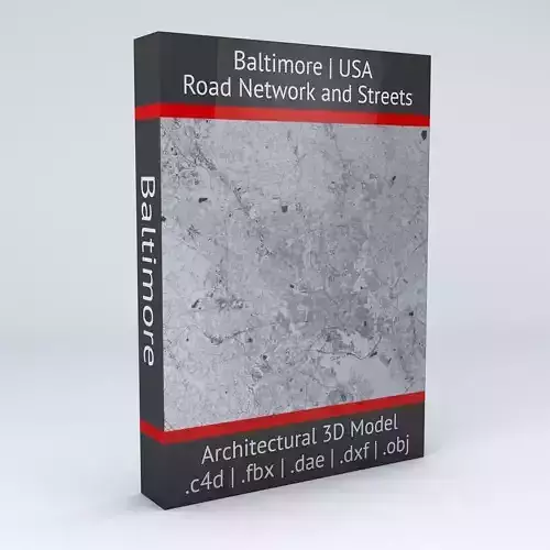 Baltimore Road Network and Streets