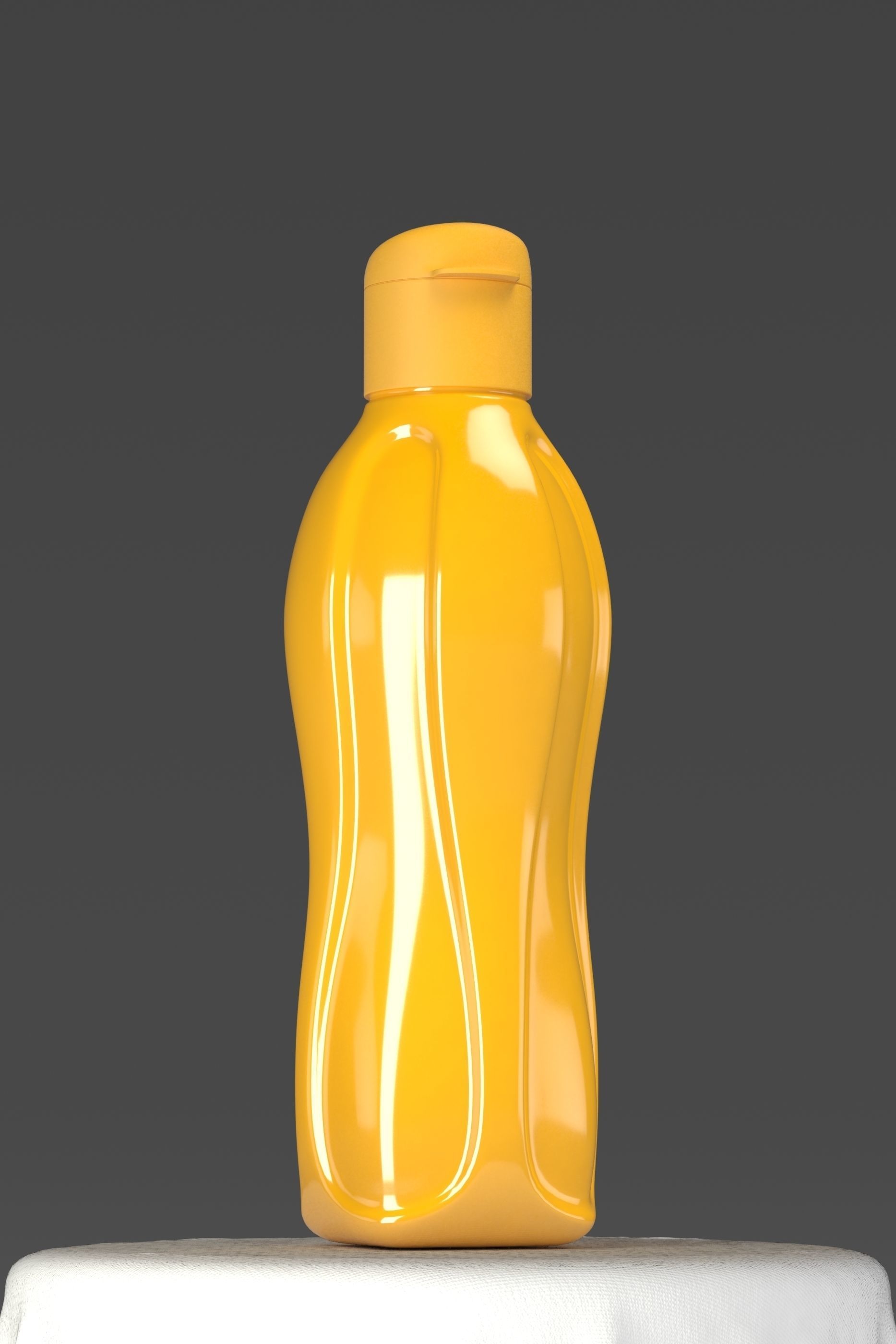 Water Bottle 750ml 3D model_1