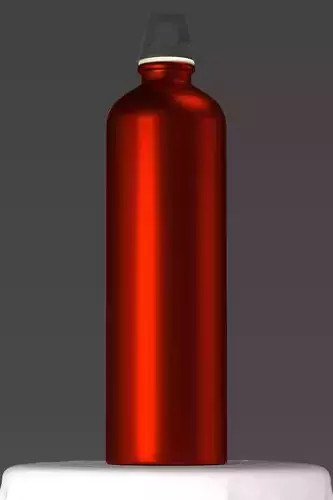 Water Bottle 01 3D model