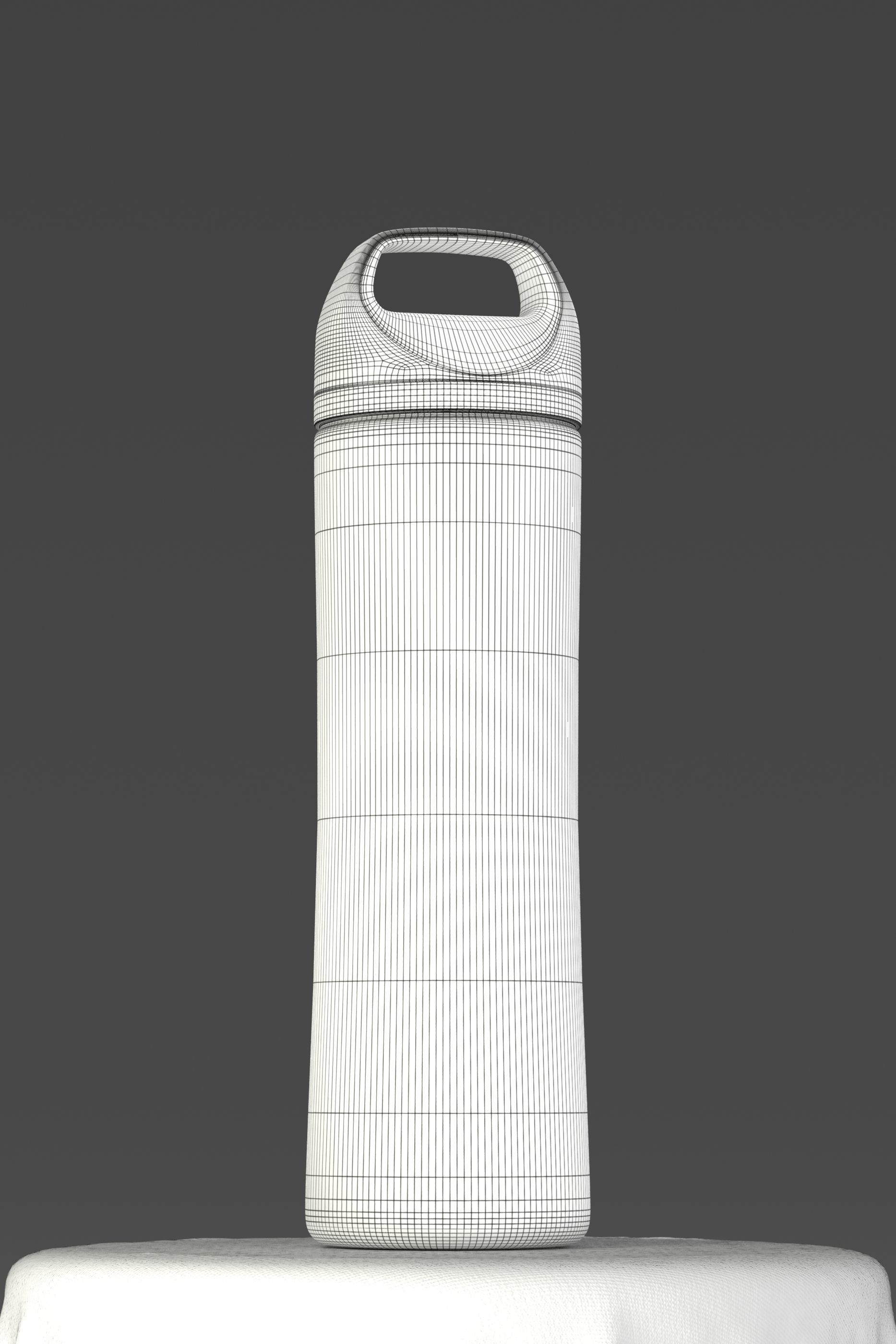 Water Bottle 02 3D model_3