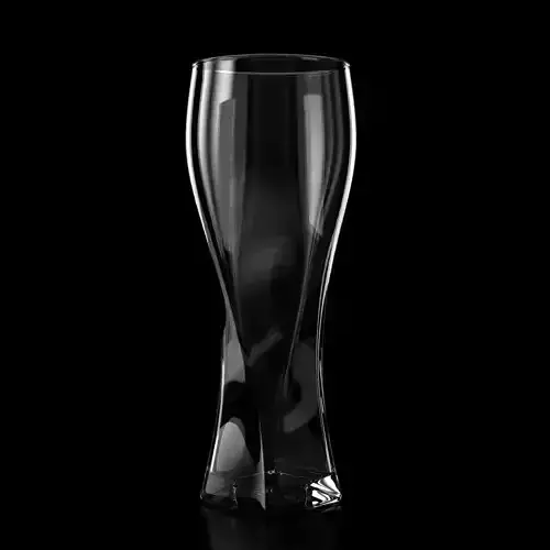 Beer Glass 006 - 50cl - High Poly 3D model