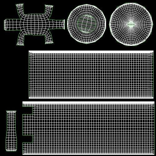 Beer Pint 001 - 50cl - High Poly 3D model_2