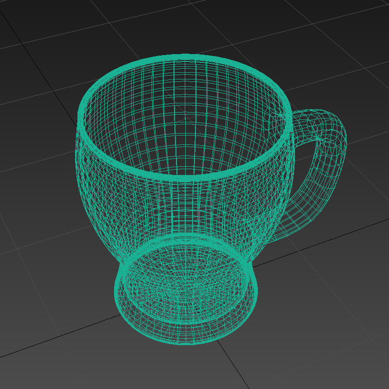 Beer Pint 003 - 50cl- High Poly 3D model_1