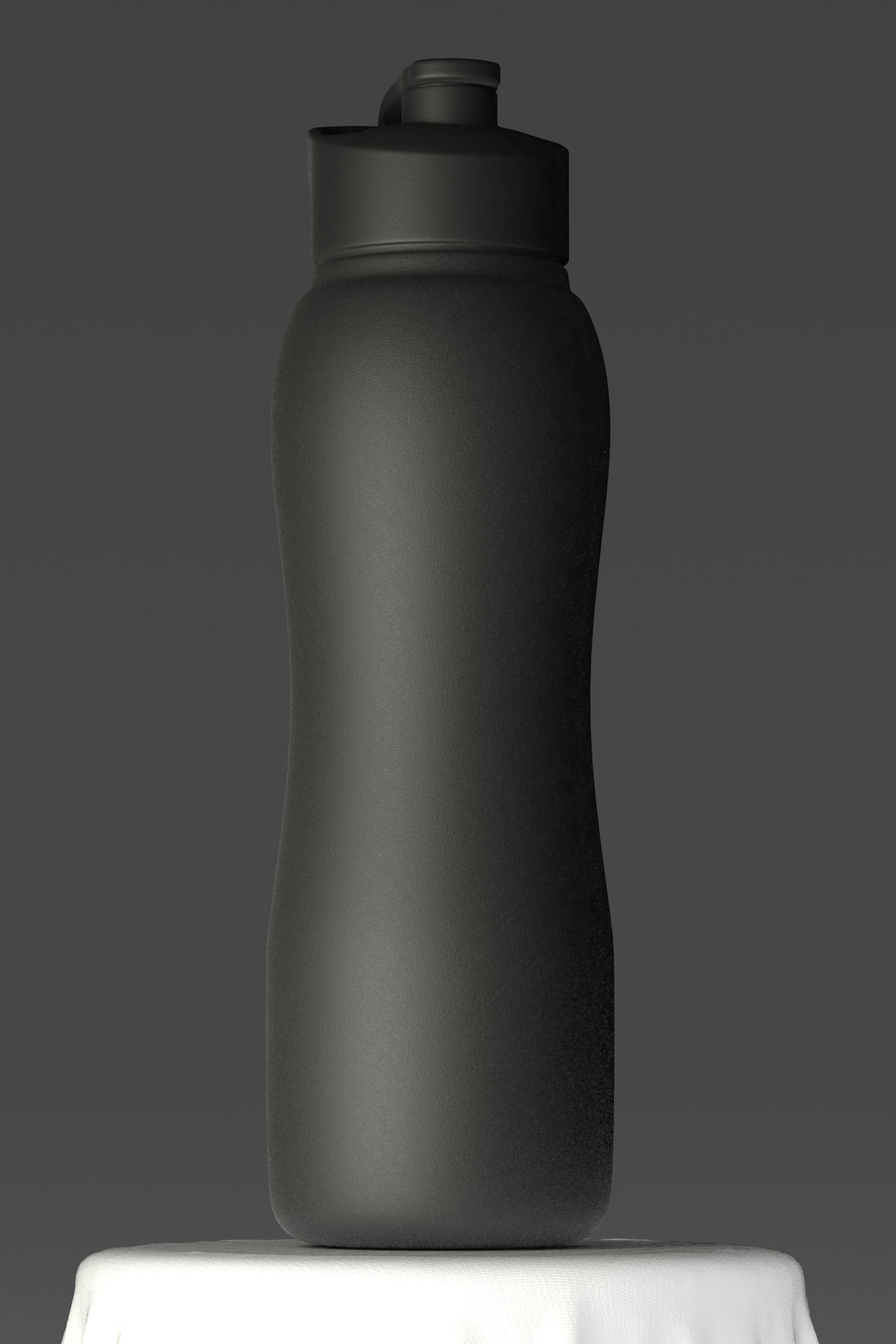 Water Bottle 03 3D model_2