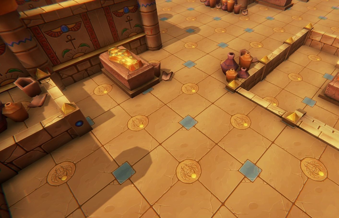 Medieval Tomb - Egypt Low-poly 3D model_9