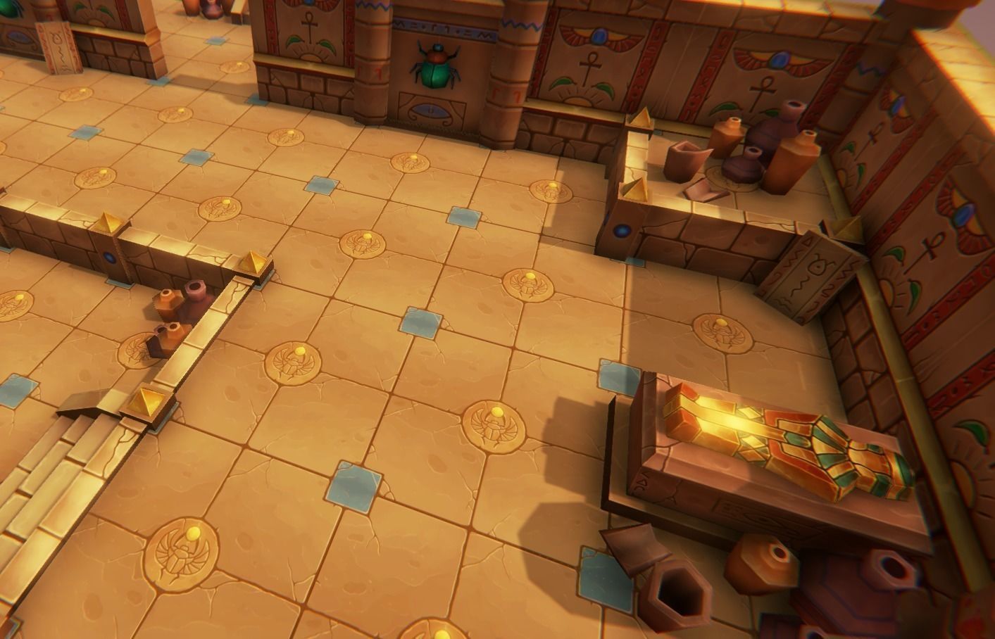 Medieval Tomb - Egypt Low-poly 3D model_11