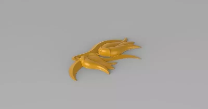 Flower Lale two 3D print model_0