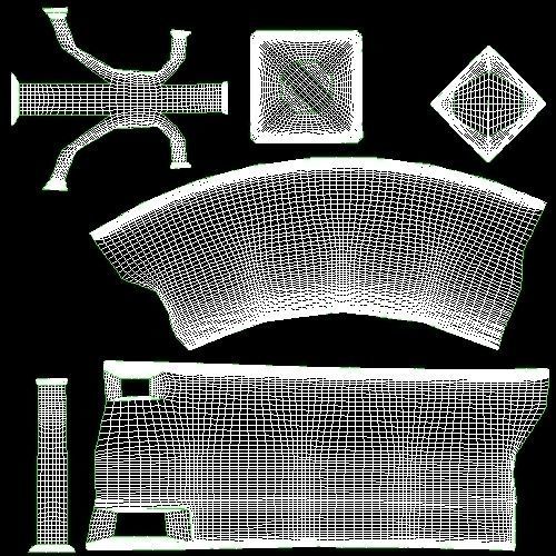 Coffee Tea Cup 004 - High Poly 3D model_4