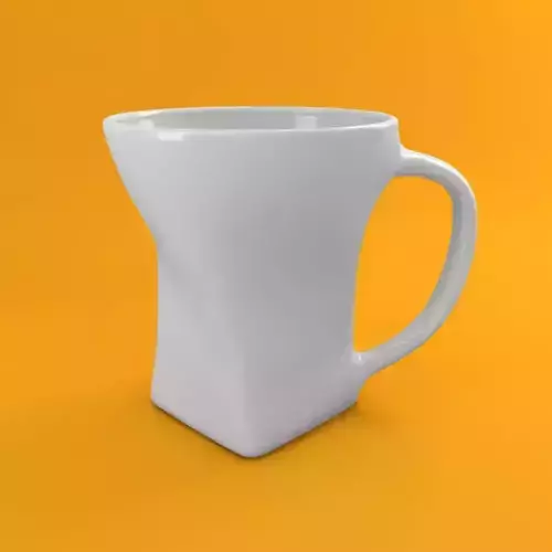 Coffee Tea Cup 005 - High Poly 3D model