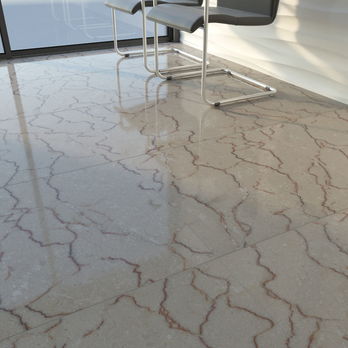 TUREX INTERNATIONAL Marble Tiles Set 3D model_7