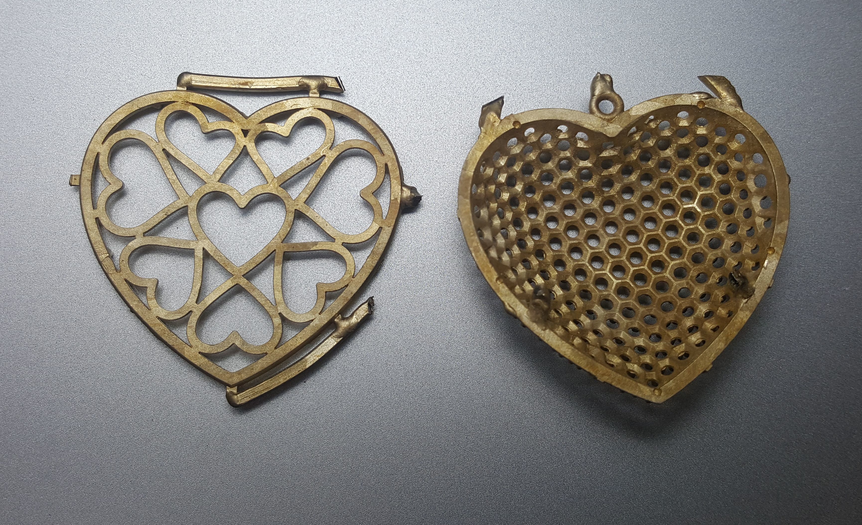 MGold036 - Beautiful Heart Pendant 3D print model_6
