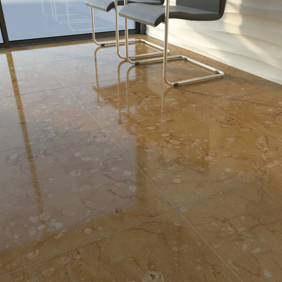 TUREX INTERNATIONAL Marble Tiles Set 3D model_11