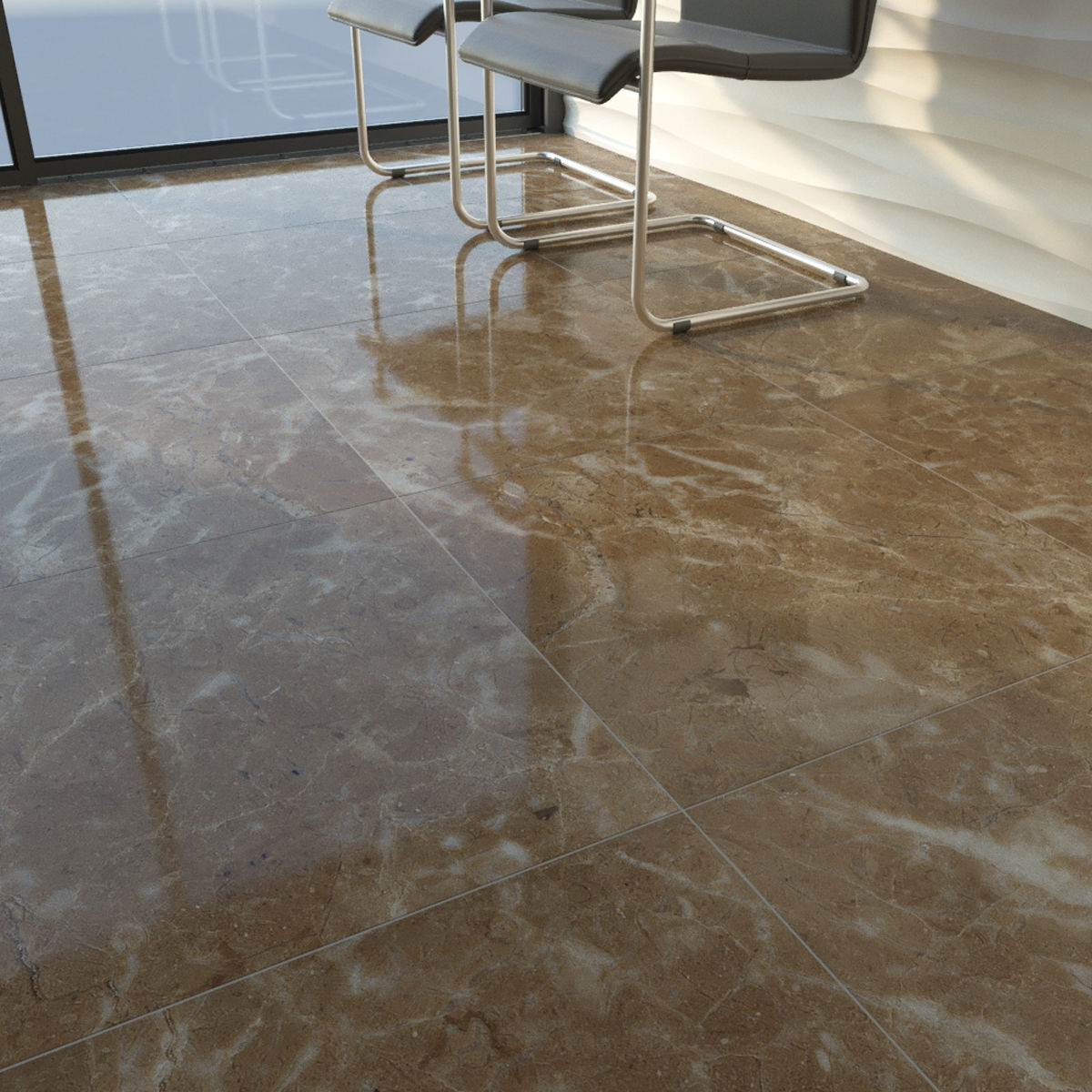 TUREX INTERNATIONAL Marble Tiles Set 3D model_13