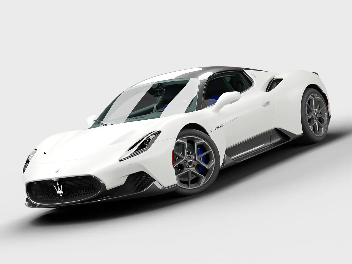 MASERATI MC20 2022 RIGGED ANIMATED 3D model