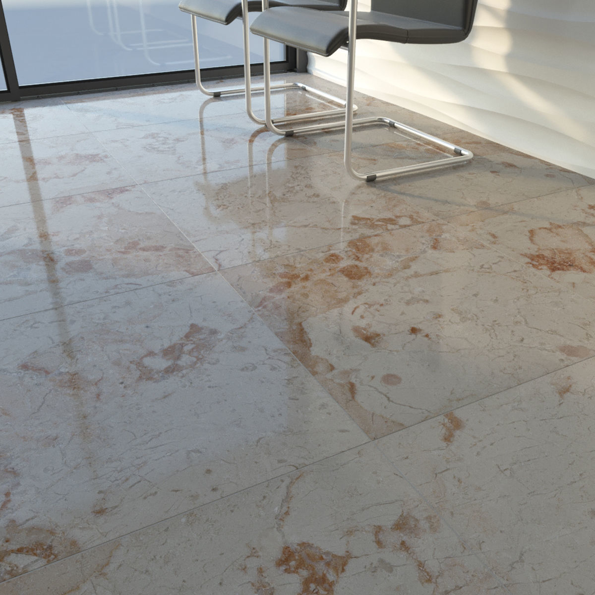 TUREX INTERNATIONAL Marble Tiles Set 3D model_13