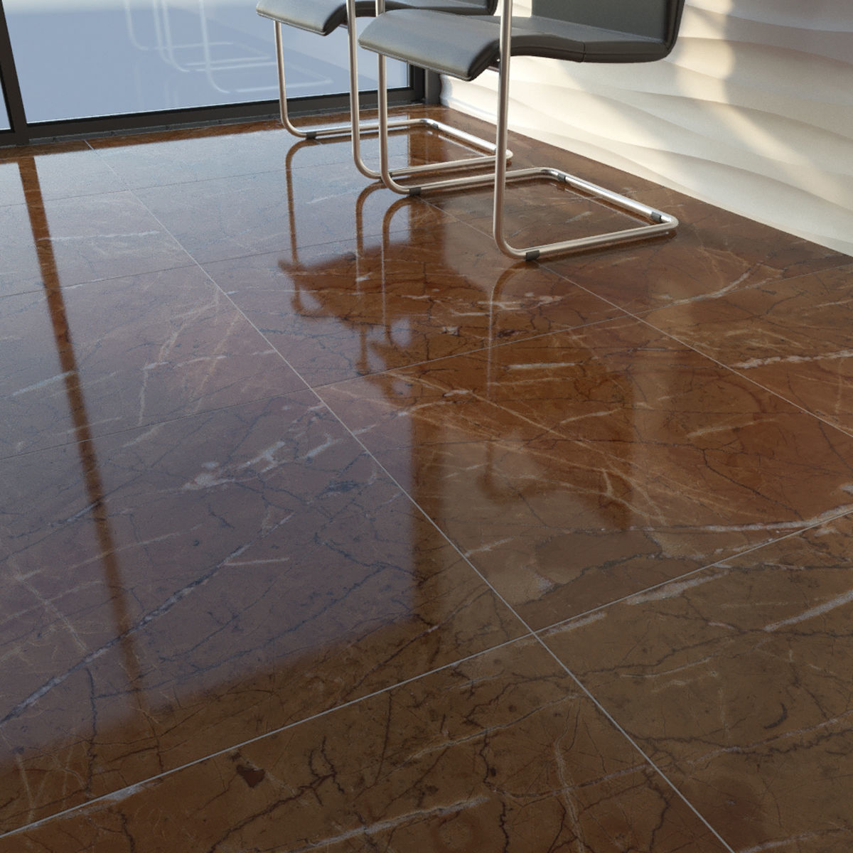 TUREX INTERNATIONAL Marble Tiles Set 3D model_9