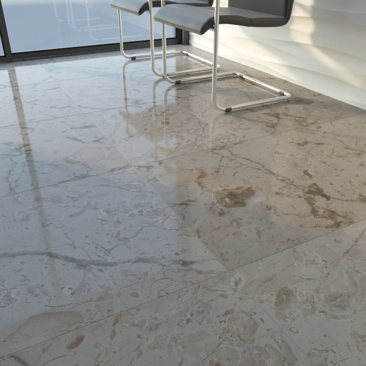 TUREX INTERNATIONAL Marble Tiles Set 3D model_15